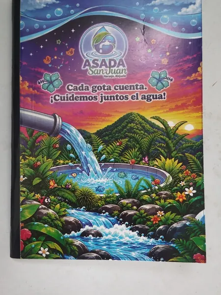 Cuaderno escolar cosido con portada ilustrada a full color